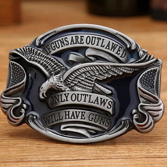 outlaw belt buckle